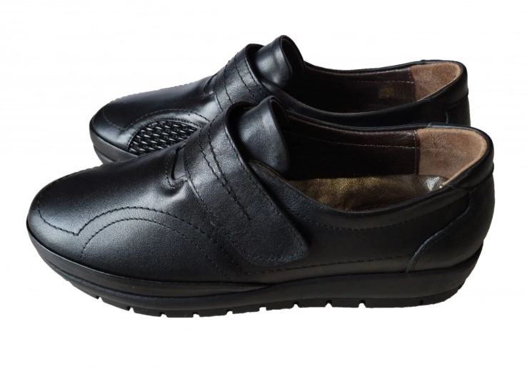 Ортопедические туфли женские Pabeste ES151 Черные фото 3 — интернет-магазин Tapok