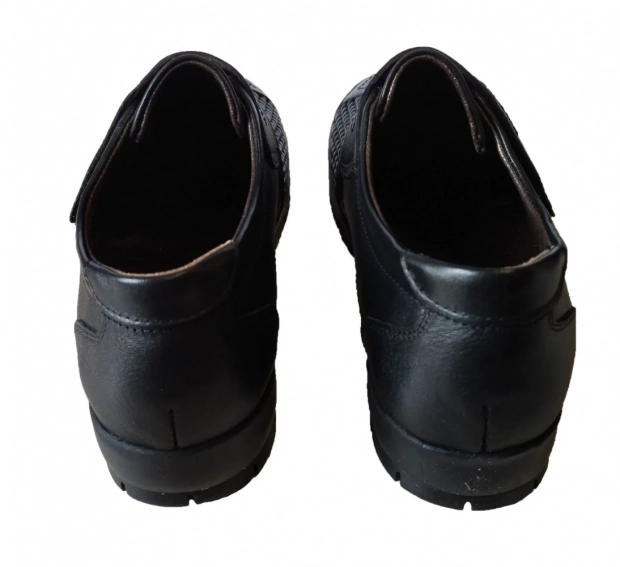Ортопедические туфли женские Pabeste ES151 Черные фото 6 — интернет-магазин Tapok