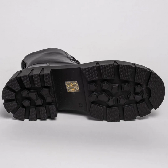 Ботинки женские 341165  Fashion Черный фото 3 — интернет-магазин Tapok