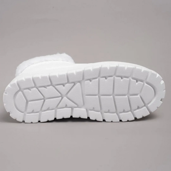 Кеди зимові високі 341753 Fashion Білий фото 3 — інтернет-магазин Tapok