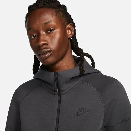 Толстовка Nike M NK TCH FLC FZ WR HOODIE FB7921-060 фото 4 — інтернет-магазин Tapok