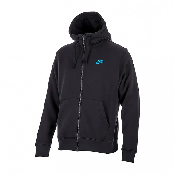 Кофта чоловічі Nike Sportswear Club Hoodie (DQ8384-011) фото 1 — інтернет-магазин Tapok