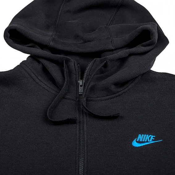 Кофта чоловічі Nike Sportswear Club Hoodie (DQ8384-011) фото 3 — інтернет-магазин Tapok