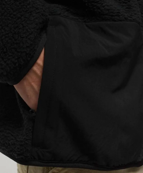 Кофта Nike Club+ Sherpa Wntr Jkt Black FB8386-010 фото 4 — интернет-магазин Tapok