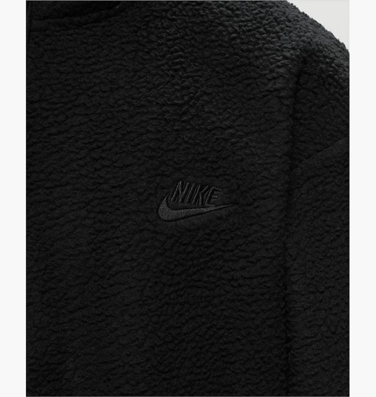 Кофта Nike Club+ Sherpa Wntr Jkt Black FB8386-010 фото 11 — интернет-магазин Tapok