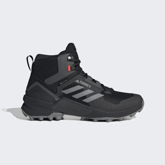 Кроссовки Adidas Terrex Swift R3 Mid Gore-Tex Hiking Shoes Black Hr1308 фото 2 — интернет-магазин Tapok