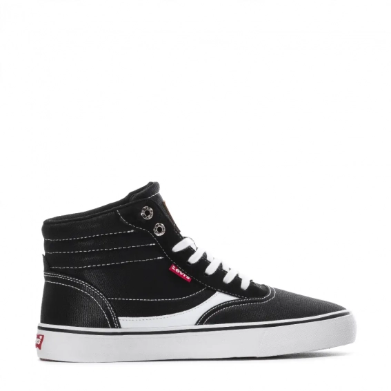 Кросівки чоловічі Levis Lance Mid Canvas Ct Black 519284-06A1 фото 2 — інтернет-магазин Tapok