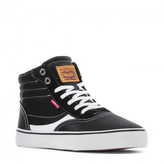 Кросівки чоловічі Levis Lance Mid Canvas Ct Black 519284-06A1 фото 3 — інтернет-магазин Tapok