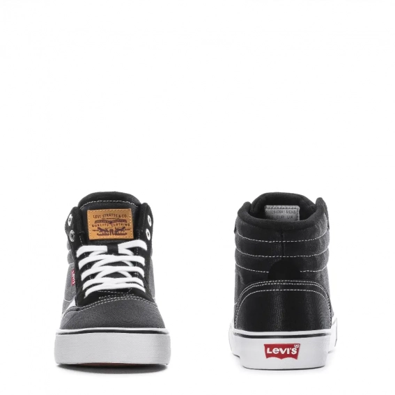 Кросівки чоловічі Levis Lance Mid Canvas Ct Black 519284-06A1 фото 5 — інтернет-магазин Tapok
