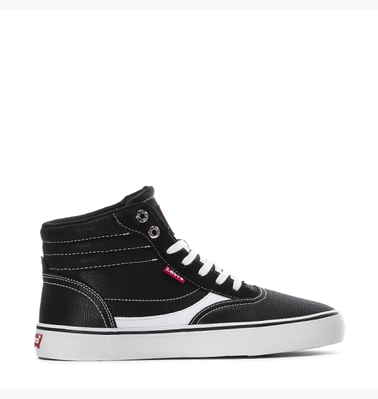 Кросівки чоловічі Levis Lance Mid Canvas Ct Black 519284-06A1 фото 8 — інтернет-магазин Tapok