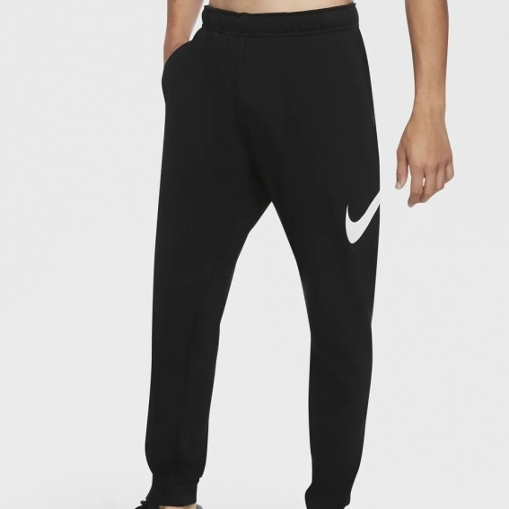 Чоловічі штани NIKE M NK DF PNT TAPER FA SWSH CU6775-010 фото 1 — інтернет-магазин Tapok