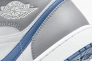 Кроссовки Air Jordan 1 Mid True Blue Grey Dq8426-014 Фото 9