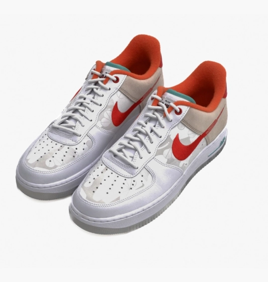 Кросівки чоловічі Nike Air Force 1 07 Premium White Fd4205-161 фото 11 — інтернет-магазин Tapok