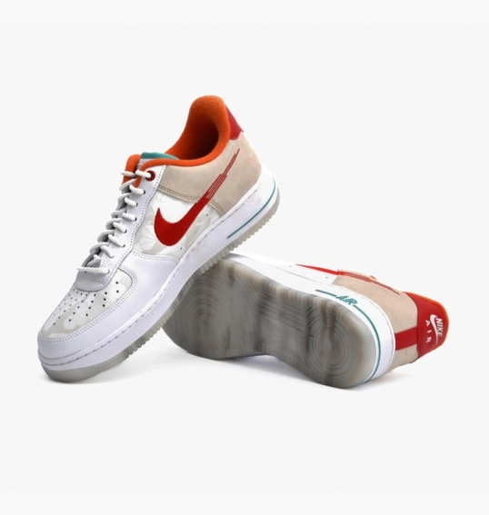 Кросівки чоловічі Nike Air Force 1 07 Premium White Fd4205-161 фото 14 — інтернет-магазин Tapok