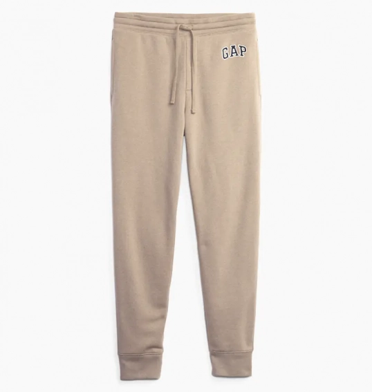 Штани Gap  Logo Fleece Joggers Brown 221236681 фото 1 — інтернет-магазин Tapok