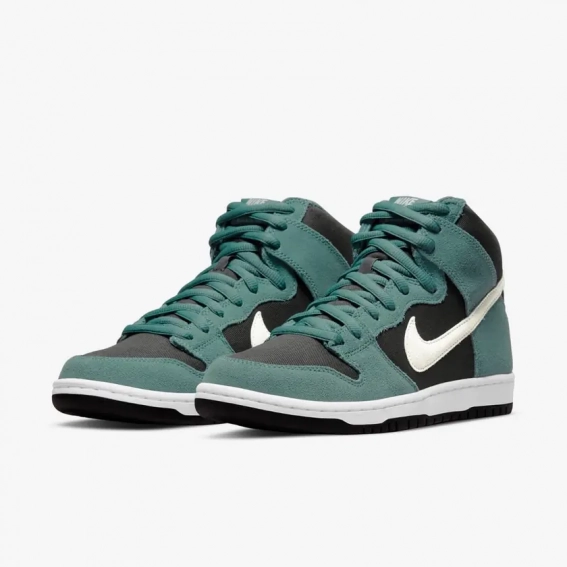 Кросівки Nike Sb Dunk High Pro Black/Green Dq3757-300 фото 4 — інтернет-магазин Tapok