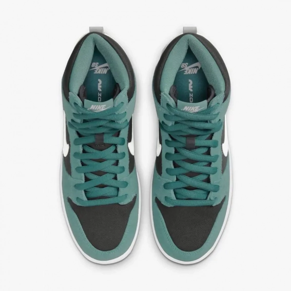 Кросівки Nike Sb Dunk High Pro Black/Green Dq3757-300 фото 6 — інтернет-магазин Tapok