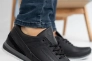 Чоловічі кросівки шкіряні весняно-осінні чорні Emirro Б1 Фото 1
