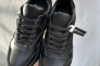 Женские кроссовки кожаные весенне-осенние черные Yuves 121 Фото 3