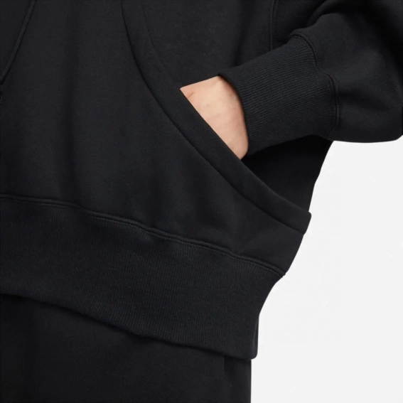 Кофта женская NIKE W NSW PHNX FLC OOS PO HOODIE DQ5858-010 фото 3 — интернет-магазин Tapok