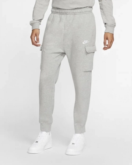 Брюки Nike Sportswear Club Fleece Grey CD3129-063 фото 2 — интернет-магазин Tapok