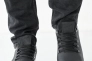 Мужские кроссовки кожаные весенне-осенние черные Yavgor 02 Фото 3
