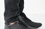 Мужские кроссовки кожаные весенне-осенние черные Yavgor 02 Фото 3