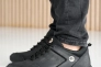 Чоловічі кросівки шкіряні весняно-осінні чорні Emirro А2 Фото 3