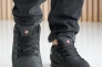 Мужские кроссовки кожаные весенне-осенние черные Yavgor 03 Фото 3