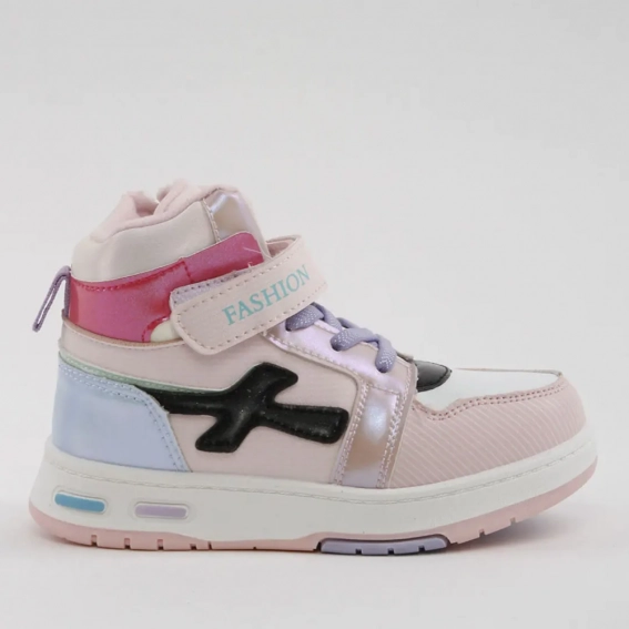 Ботинки детские 338444  Fashion Розовый фото 2 — интернет-магазин Tapok