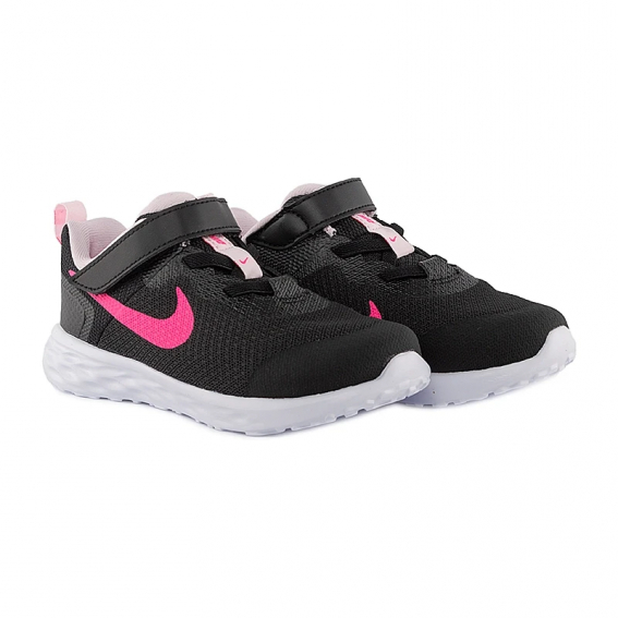 Дитячі Кросівки Nike REVOLUTION 6 NN Чорний (DD1094-007) фото 5 — інтернет-магазин Tapok