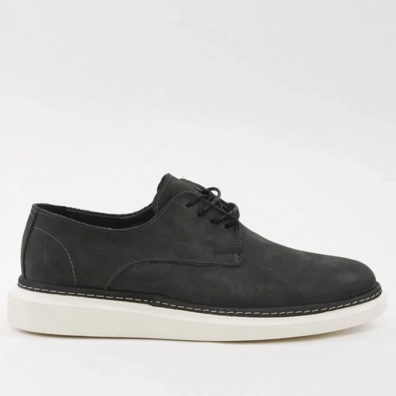 Туфлі чоловічі 338530 Fashion Сірий фото 2 — інтернет-магазин Tapok