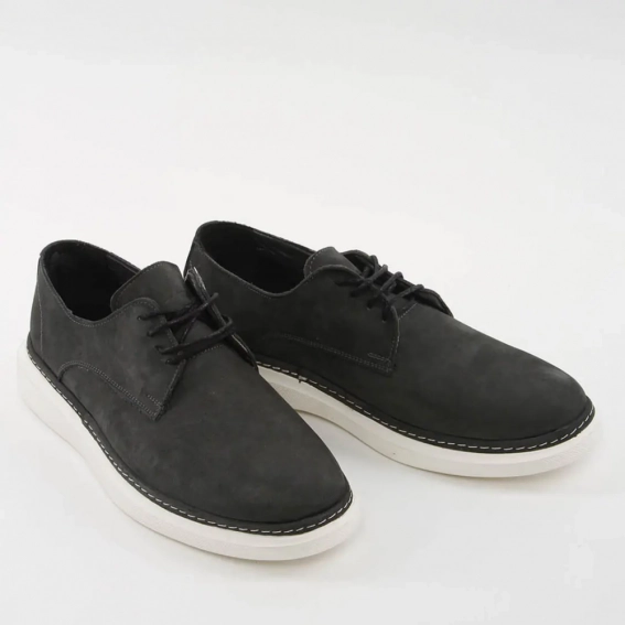 Туфлі чоловічі 338530 Fashion Сірий фото 4 — інтернет-магазин Tapok