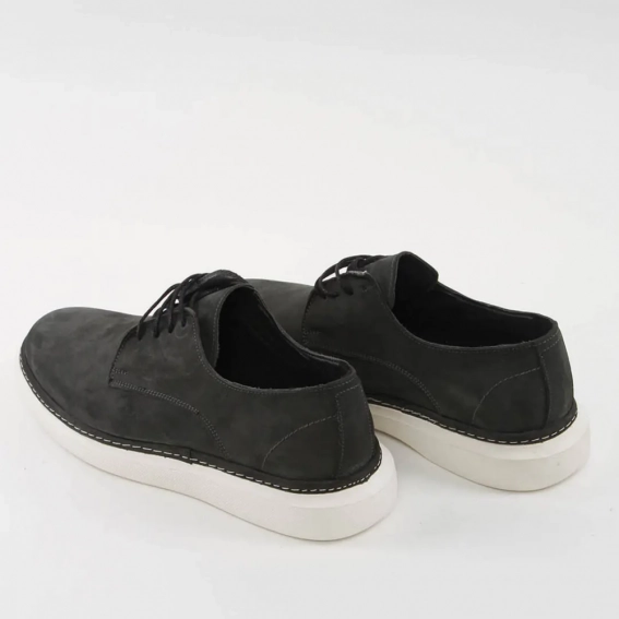 Туфлі чоловічі 338530 Fashion Сірий фото 5 — інтернет-магазин Tapok