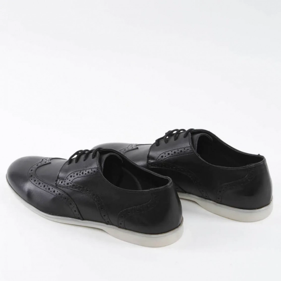 Туфлі чоловічі 338553 Fashion Чорний фото 5 — інтернет-магазин Tapok