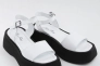 Босоніжки жіночі шкіряні 338576 Fashion Білий Фото 4