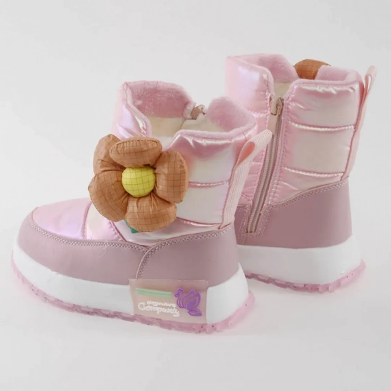 Дутыши детские 338772  Fashion Розовый фото 5 — интернет-магазин Tapok