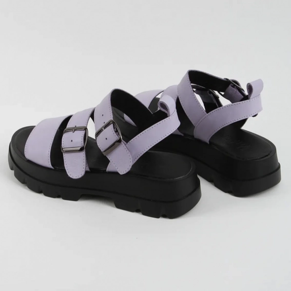 Босоножки женские 339842  Fashion Фиолетовый фото 5 — интернет-магазин Tapok