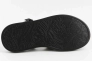 Босоніжки жіночі шкіряні 339907 Fashion Чорний Фото 3