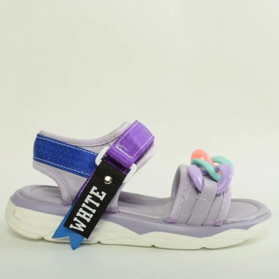 Босоножки детские 338355  Fashion Фиолетовый фото 2 — интернет-магазин Tapok