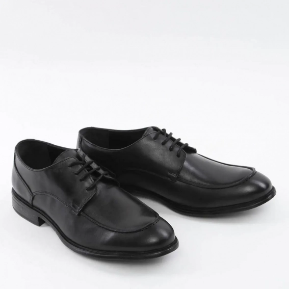 Туфлі чоловічі 338546 Fashion Чорний фото 4 — інтернет-магазин Tapok