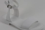 Босоножки женские кожаные 339707  Fashion Белый Фото 1