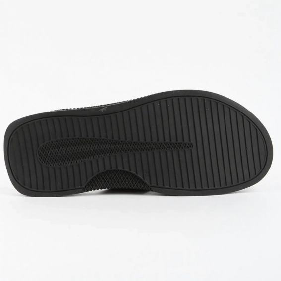 Шлепанцы мужские кожаные 339866  Fashion Черный фото 3 — интернет-магазин Tapok
