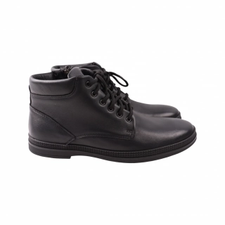 Ботинки мужские Vadrus черные натуральная кожа 498-24ZHC