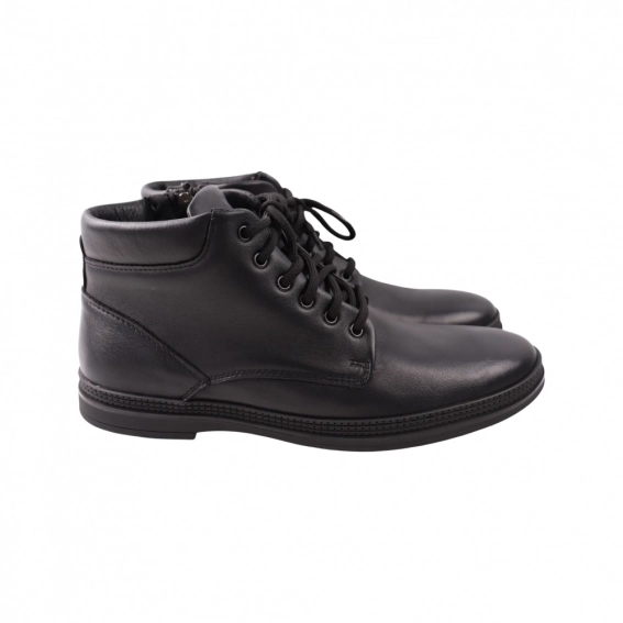Ботинки мужские Vadrus черные натуральная кожа 498-24ZHC фото 1 — интернет-магазин Tapok