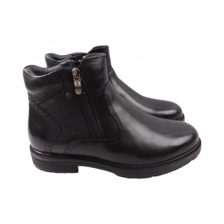 Ботинки мужские Brooman черные натуральная кожа 990-24ZH
