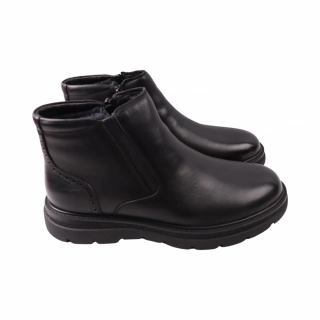 Ботинки мужские Brooman черные натуральная кожа 994-24ZHC