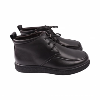Ботинки мужские Lido Marinozi черные натуральная кожа 335-24ZHC