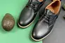 Подростковые туфли кожаные весна/осень черные Yuves М6 Фото 8