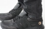 Мужские кроссовки кожаные весенне-осенние черные Emirro А4 Фото 4